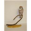 Image 1 : 16" SPOTTED OWL ON A BRANCH & SHAPED BU
