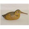 Image 1 : 10" WOODCOCK BIRD CARVING SIGNED SHAWN 