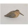 Image 1 : 4 1/2" MINIATURE WOODCOCK BIRD CARVING 