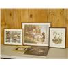 Image 1 : (5) PRINTS & PICTURES OF DUCKS & GAMEBI