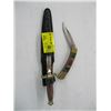 Image 1 : KNIFE WITH SHEATH & A FOLDING KNIFE -17