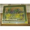 Image 1 : FRAMED PRINT OF A 'BLUEBIRD & SUNFLOWERS' BY DAVE NICHOLAS -37