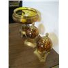Image 1 : 3 PIECE DECORATIVE SET & CERAMIC EGGS -7