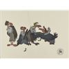 Image 1 : Vultures production cel from The Jungle Book