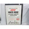 Image 1 : White Rose gas poster 1958 18 x 24 in.