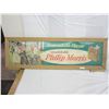 Image 1 : Philip Morris cardboard sign 14 x 44 inches some water damage