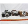 Image 1 : Lot of 3  vintage 35 mm cameras
