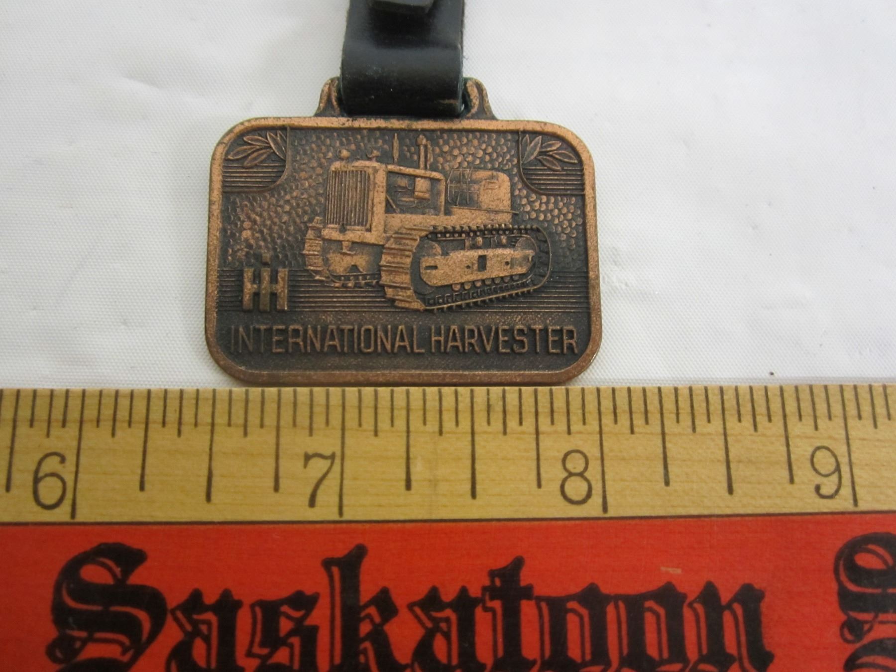 International Harvester watch fob