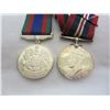 Image 2 : 2  Canadian sterling silver  World War 2 Medals