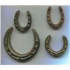 Image 1 : 4-Brass Horse Shoes,4-horse shoes