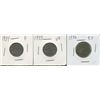 Image 1 : 1934,35,36,3-Canadian 5 cent coins,King George V