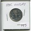 Image 1 : 1945 Victory,Canadian 5 cent coin,King George VI