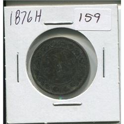 1876,Large Canadian penny,Queen Victoria