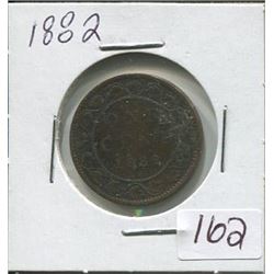 1882,Large Canadian penny,Queen Victoria