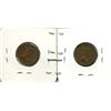 Image 2 : 2-1953 Shoulder fold,2-Small Canadian pennies,Queen Elizabeth II