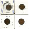 Image 2 : 2-1942 error, 1962 error, 1977 error,4-Small Canadian Error pennies,Queen Elizabeth II