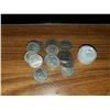 Image 1 : 3-1942, 5-1946, 3-1947, 3-1949,  nickels,14-Canadian 5 cent coins, various dates,King George VI