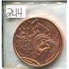 Image 1 : 1 ounce fine copper .999 Prospector coin,1 oz copper coin,Prospector