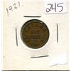 Image 1 : 1921,1-Small Canadian penny,King George V
