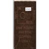 1 Pound .999 Fine Copper Bar,1-Copper Bar with Periodic table info for Copper imprinted on the bar
