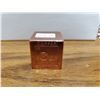 Image 1 : 5 oz .999 Fine Copper Cube,1-Copper Cube with Periodic table info for Copper imprinted on the cube