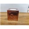 Image 1 : 10 oz .999 Fine Copper Cube,1-Copper Cube with Periodic table info for Copper imprinted on the cube