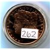 Image 2 : 1 ounce .999 fine copper Morgan Dollar coin,1 oz copper coin,Morgan