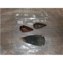 3 Arrow heads 2 small, 1 large,3 Arrow heads ?