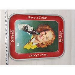 Coca-Cola Metal tray,1-coke metal tray