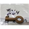 Image 1 : 1-Old Brass CNR key “S”,1-key