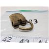 Image 2 : 1-old small brass padlock “Aligarh” 1945,1-padlock