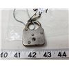 Image 2 : 1-Old Slaymaker padlock, c/w keys,1-padlock