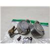 Image 2 : 5-Master Lock Master Keys for Combination locks (1-V57,1-V60, 2-V61 & V64) also 2-old master combina