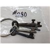 Image 2 : 5-old skeleton keys,5-keys