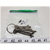 Image 1 : 5-old skeleton keys,5-keys