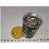 Image 1 : Small Nabob coffee tin filled with keys,Assorted keys