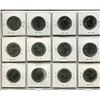 Image 2 : 12-Canadian 50 cent pieces 1968 to 1987,12-Canadian 50 cent coins