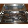 Image 1 : 7-bottle/can openers in a metal geometry case,7-bottle openers