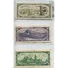 Image 2 : 1-1954 Devils face 20 dollar bill, 1-1954 mp 10 dollar bill, 1-1967 one dollar bill ($31.00 face),3-