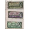Image 1 : 1-1954 Devils face 20 dollar bill, 1-1954 mp 10 dollar bill, 1-1967 one dollar bill ($31.00 face),3-