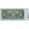 Image 2 : 1-1937 one dollar bill Almost uncirculated condition Gordon/Towers S/N #A/M8600253 ($1.00 face),1-Ca