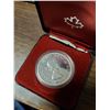 Image 2 : 1-1984 Canadian silver dollar in black case,1-dollar