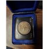 Image 1 : 1-1973 Mountie Canadian silver dollar in black case,1-dollar