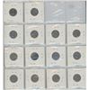 Image 2 : 14-Canadian nickels 1922 to 1967 (all different),14-Canadian nickels