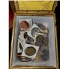 Image 1 : Wooden Cigar full of Tokens,!-box of tokens