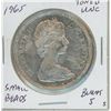 Image 2 : 1965 Small beads Blunt 5, Canadian Silver dollar UNC,1-Canadian dollar