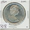 Image 1 : 1966 Canadian Silver dollar UNC,1-Canadian dollar