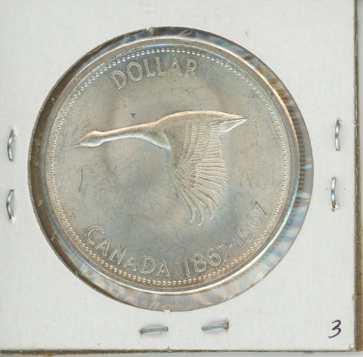18671967 Canadian Goose Silver dollar UNC,1Canadian dollar 18671967 Canadian Goose Silver dollar UNC,1Canadian dollar