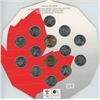 Image 1 : Vancouver 2010 Olympic Winter Games Coin Collection 12-quarters & 2 loonies,1-olympic set 2010