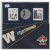 Image 1 : Winnipeg Blue Bombers Oversized 25 cent coin & Stamps collection,1-Royl Canadian mint set